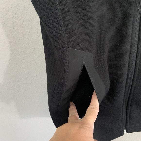 KUIU Base Camp High Loft Fleece Sweater Vest Black Full Zip Mens Sz M Logo - Picture 4 of 9